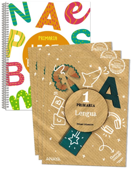 LENGUA 1º EDUCACION PRIMARIA (INCLUYE PUNTO DE LECTURA 1) OPERACIÓN MUNDO