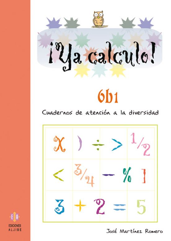 Cuadernos ¡ya calculo! Cálculo nº6 b1