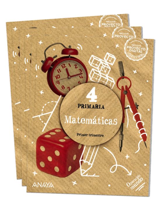 MATEMÁTICAS 4º EDUCACION PRIMARIA OPERACIÓN MUNDO