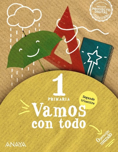 [978-84-698-9757-7] OPERACIÓN MUNDO. VAMOS CON TODO 1. SEGUNDO TRIMESTRE
