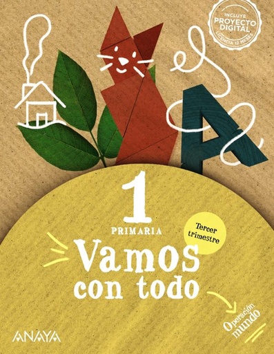 [978-84-698-9760-7] OPERACIÓN MUNDO. VAMOS CON TODO 1. TERCER TRIMESTRE