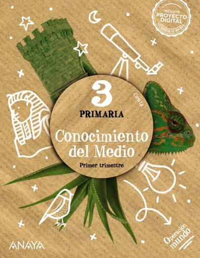 [978-84-143-1691-7] CONOCIMIENTO DEL MEDIO 3º EDUCACION PRIMARIA OPERACIÓN MUNDO