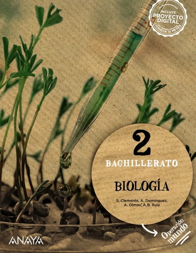 [978-84-143-2977-1] BIOLOGÍA 2º BACHILLERATO. OPERACIÓN MUNDO