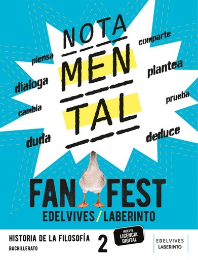 [978-84-140-4508-4] Historia de la Filosofía Fan Fest Edelvives Laberinto