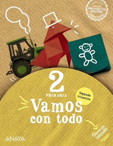 [978-84-698-9767-6] Operación Mundo. Vamos con Todo 2. 2º Trimestre