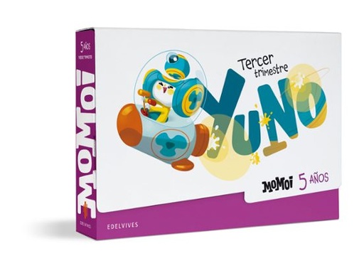 [978-84-140-4457-5] Nuevo Infantil MOMOI 5 años. Tercer Trimestre