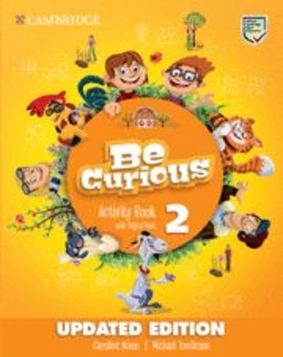[978-84-132-2185-4] Be Curious Level 2 Activity Book with Home Booklet and Digital Pack Updated