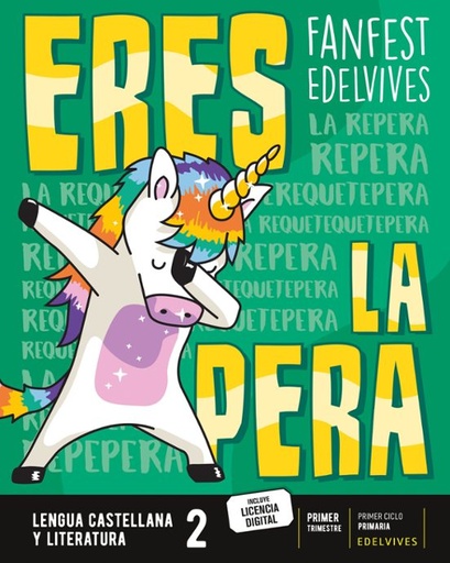 [978-84-140-3992-2] Lengua Castellana y literatura (Eres la pera) 1º, 2º, 3º Trimestre