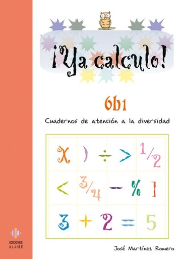 [978-84-970-0435-0] Cuadernos ¡ya calculo! Cálculo nº6 b1