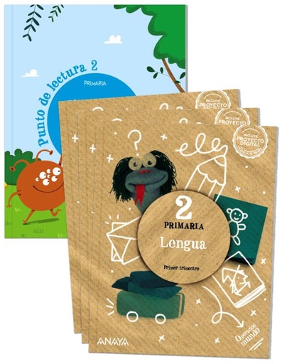 [978-84-698-9246-6] LENGUA 2º EDUCACION PRIMARIA (INCLUYE PUNTO DE LECTURA 2) OPERACIÓN MUNDO