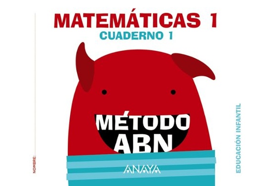 [978-84-698-1414-7] Matemáticas ABN. Nivel 1. Cuaderno 1.