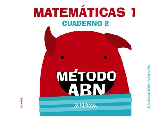 [978-84-698-1183-2] Matemáticas ABN. Nivel 1. Cuaderno 2.