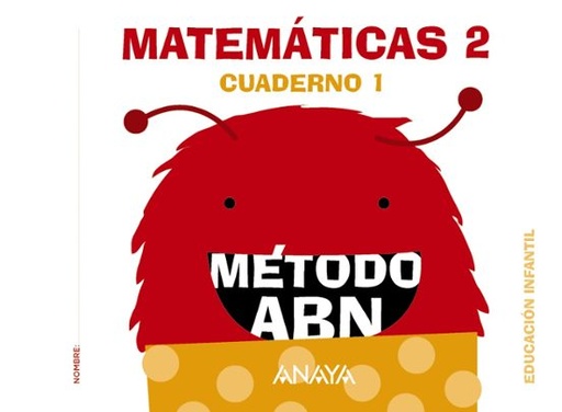[978-84-698-1416-1] Matemáticas ABN. Nivel 2. Cuaderno 1.