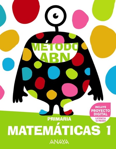 [978-84-698-9443-9] MATEMÁTICAS 1 MÉTODO ABN