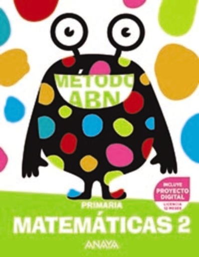 [978-84-698-9447-7] MATEMÁTICAS 2 - MÉTODO ABN