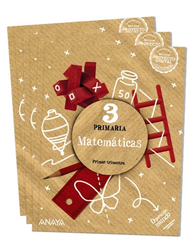 [978-84-698-9961-8] MATEMÁTICAS 3º EDUCACION PRIMARIA OPERACIÓN MUNDO