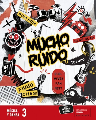 [978-84-140-3785-0] MÚSICA 3º PRIMARIA - PROYECTO FAN FEST.
