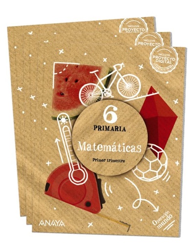 [978-84-143-2234-5] MATEMÁTICAS 6º EDUCACION PRIMARIA OPERACIÓN MUNDO