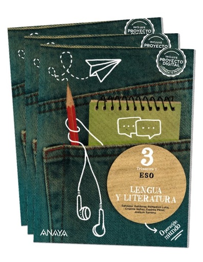 [978-84-143-0476-1] LENGUA Y LITERATURA 3º ESO. OPERACIÓN MUNDO