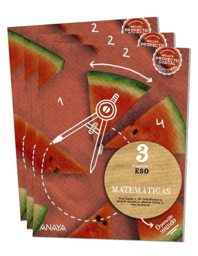 [978-84-143-0532-4] MATEMÁTICAS 3º ESO. OPERACIÓN MUNDO