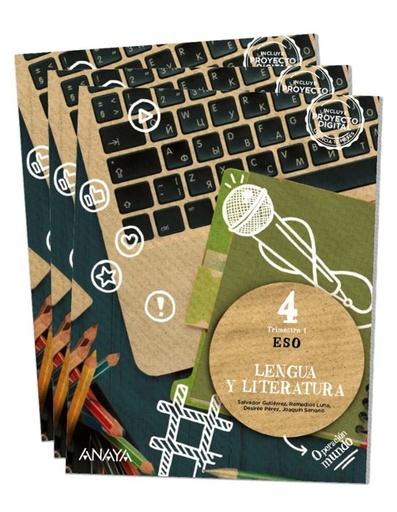 [978-84-143-2443-1] LENGUA Y LITERATURA 4º ESO. OPERACIÓN MUNDO